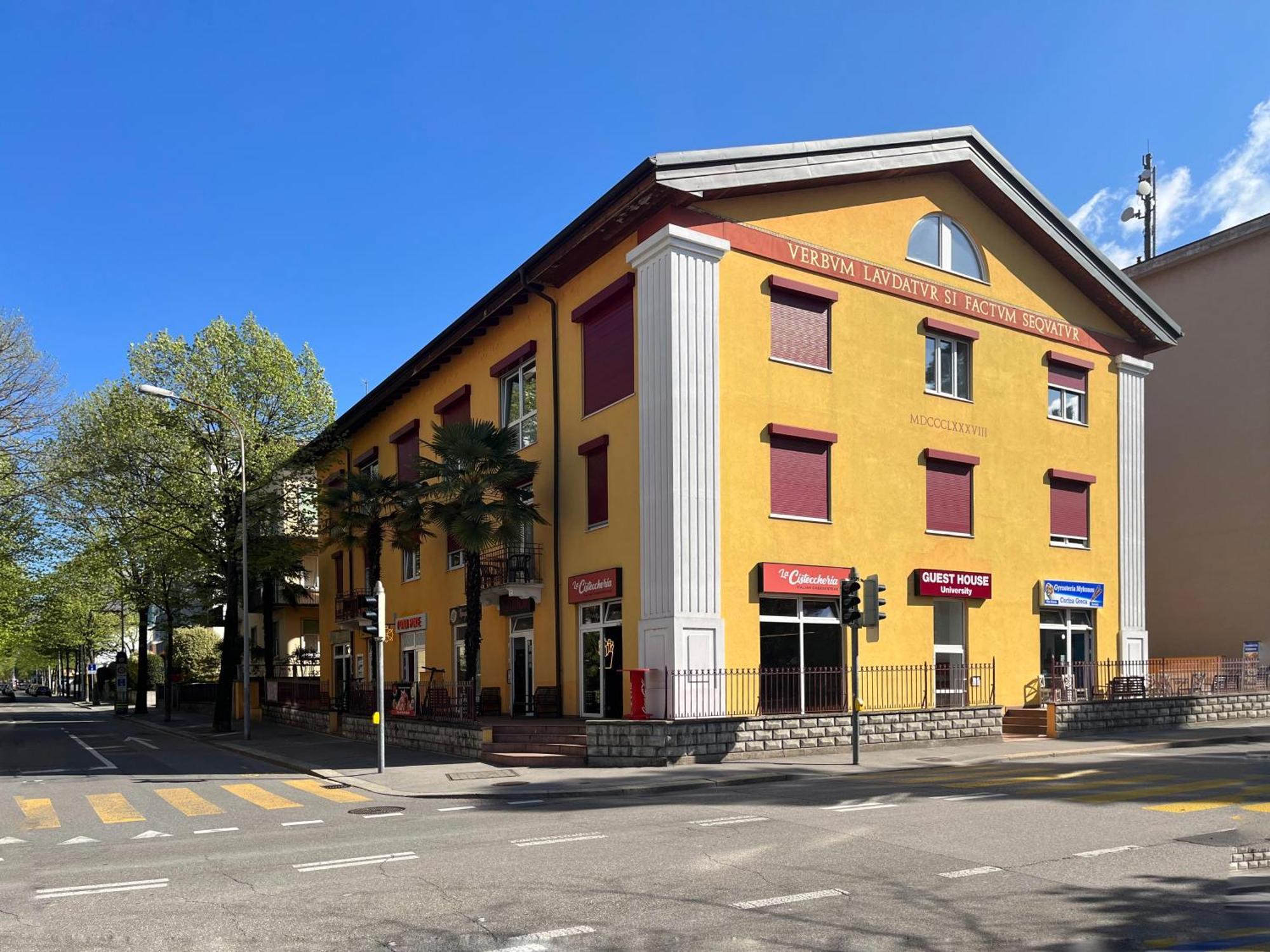 Guesthouse University By Lr - Self Check In Lugano Dış mekan fotoğraf